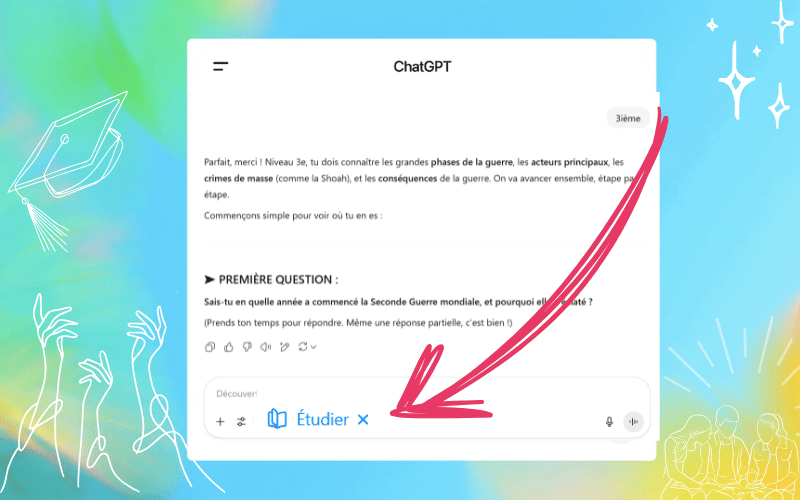 Apprendre autrement grâce au mode « Etudier » de ChatGPT