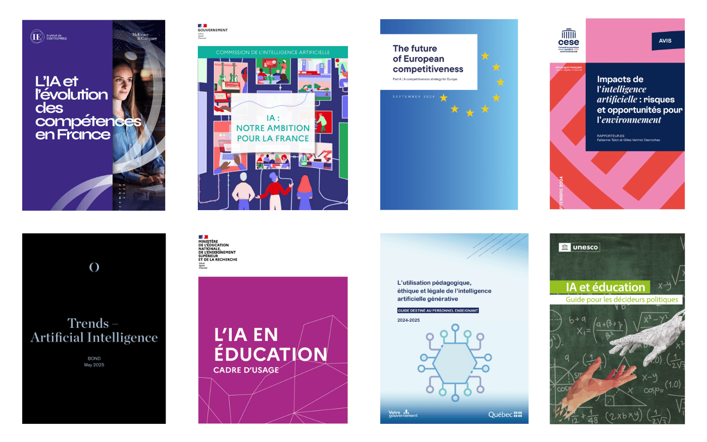 Rapports IA 2025 : les incontournables pour les entreprises et parents