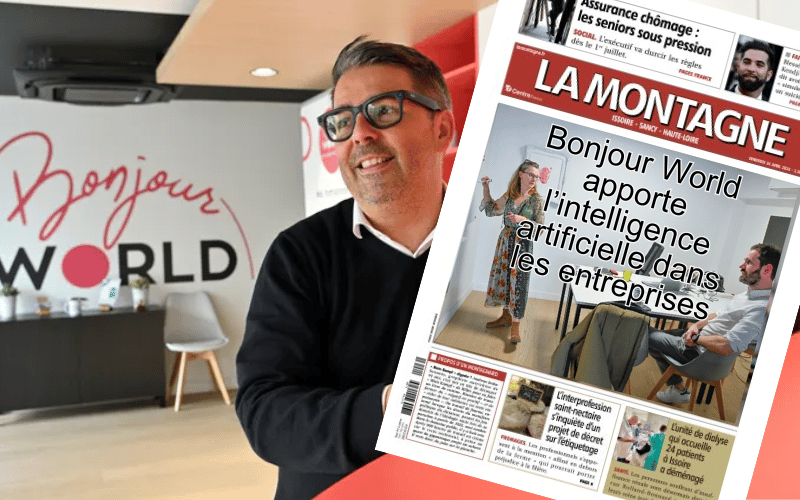 La Montagne et Bonjour World, avril 2025