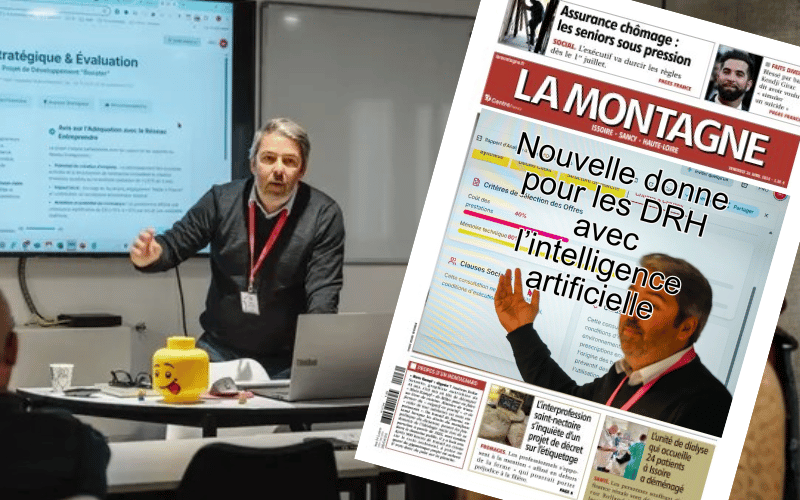 La Montagne et Bonjour World, intégrateur IA, Octobre 25